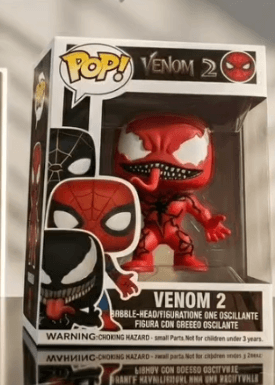 Caixa Original Funko Pop Marvel Venom 2 Carnage 889 Window Box