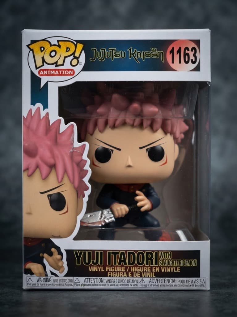 Caixa Original Funko Pop Yuji Itadori 1163 Jujutsu Kaisen