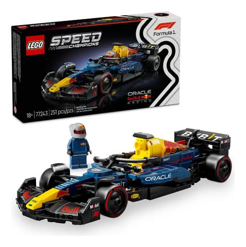 LEGO Speed Champions 77243 Carro de F1 Oracle Red Bull Racing RB20 (251 Peças)