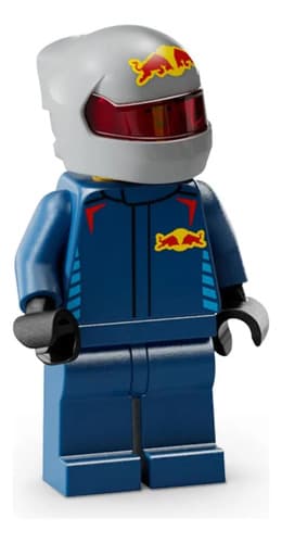 Visão Superior Aerodinâmica do Carro de F1 Red Bull LEGO 77243