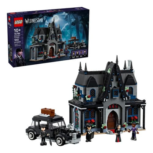 Traseira da Embalagem LEGO Wednesday 76786 com Detalhes