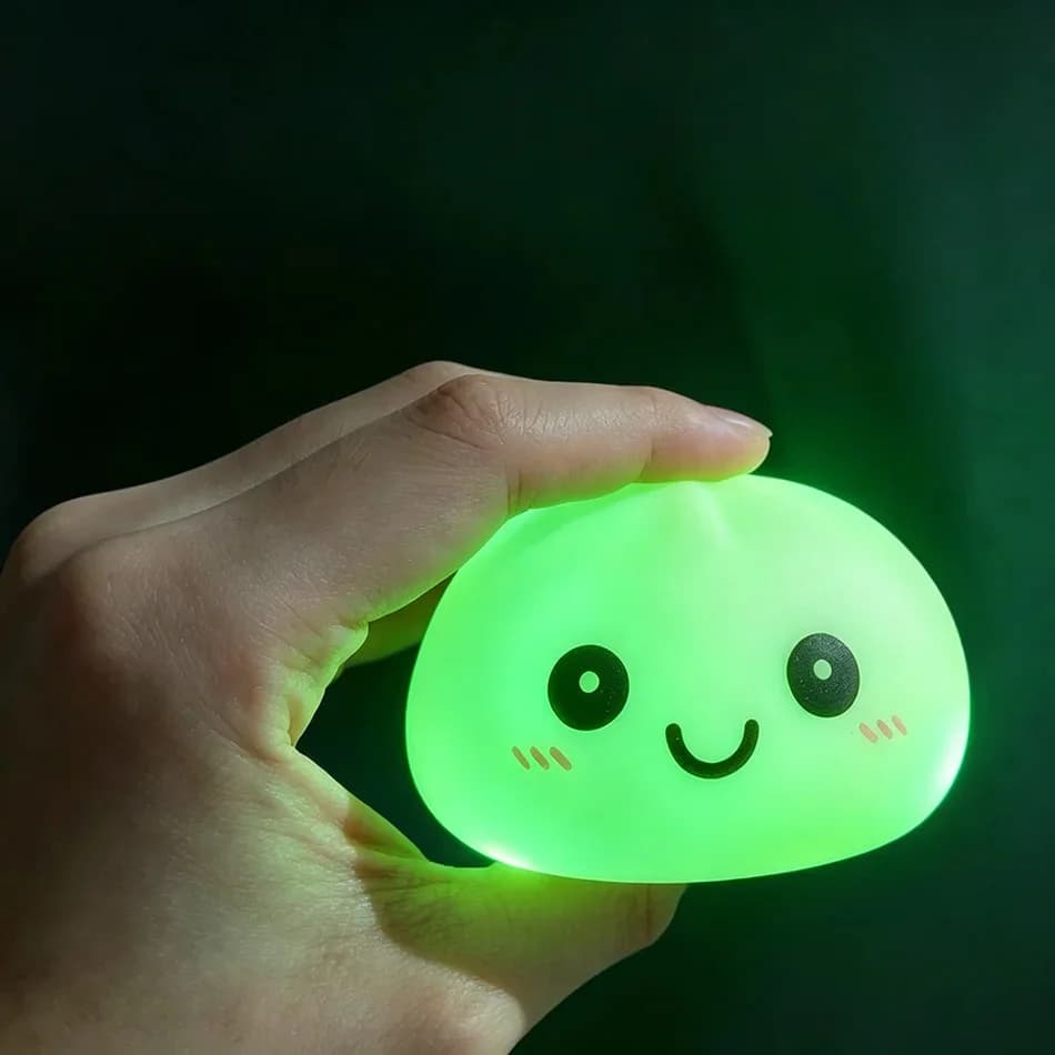 Luminária Pãozinho Iluminada no Escuro