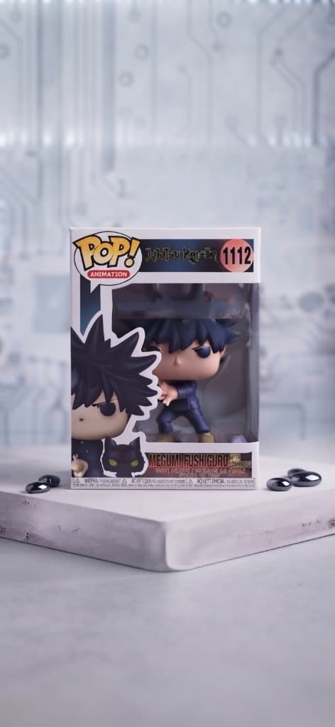 Caixa Original Funko Pop Animation Jujutsu Kaisen Megumi Fushiguro 1112