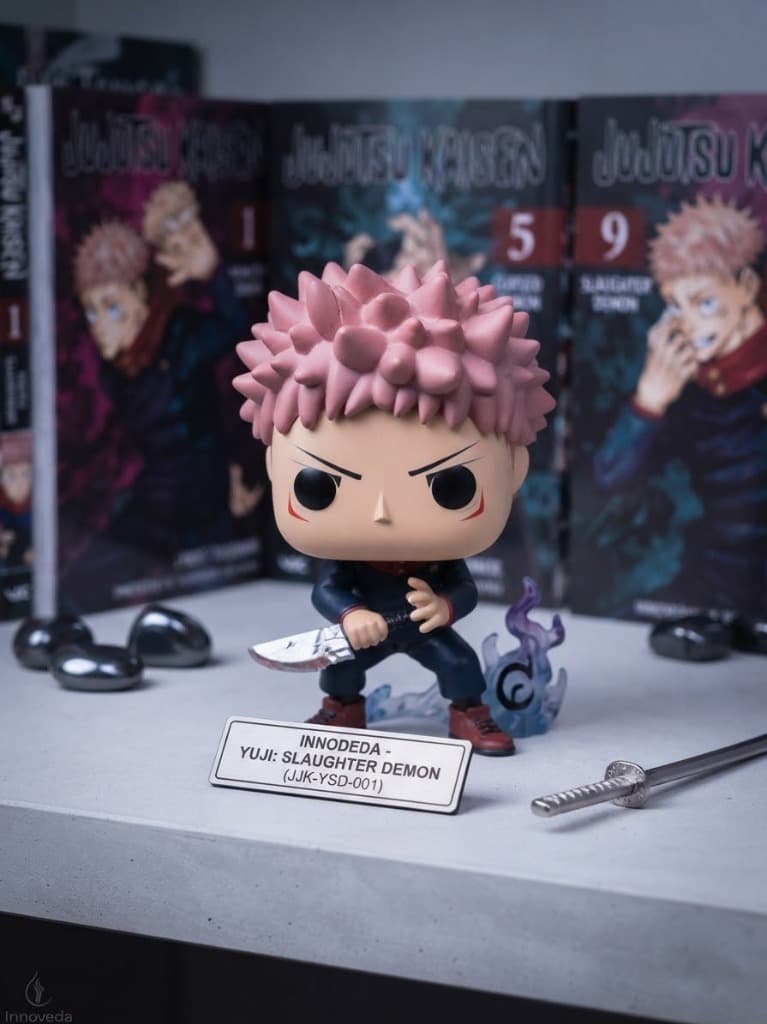 Funko Pop! Jujutsu Kaisen Yuji Itadori com Slaughter Demon 1163
