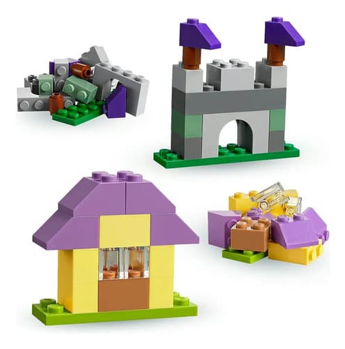 Exemplos de Montagens LEGO: Carro, Casa, Elefante