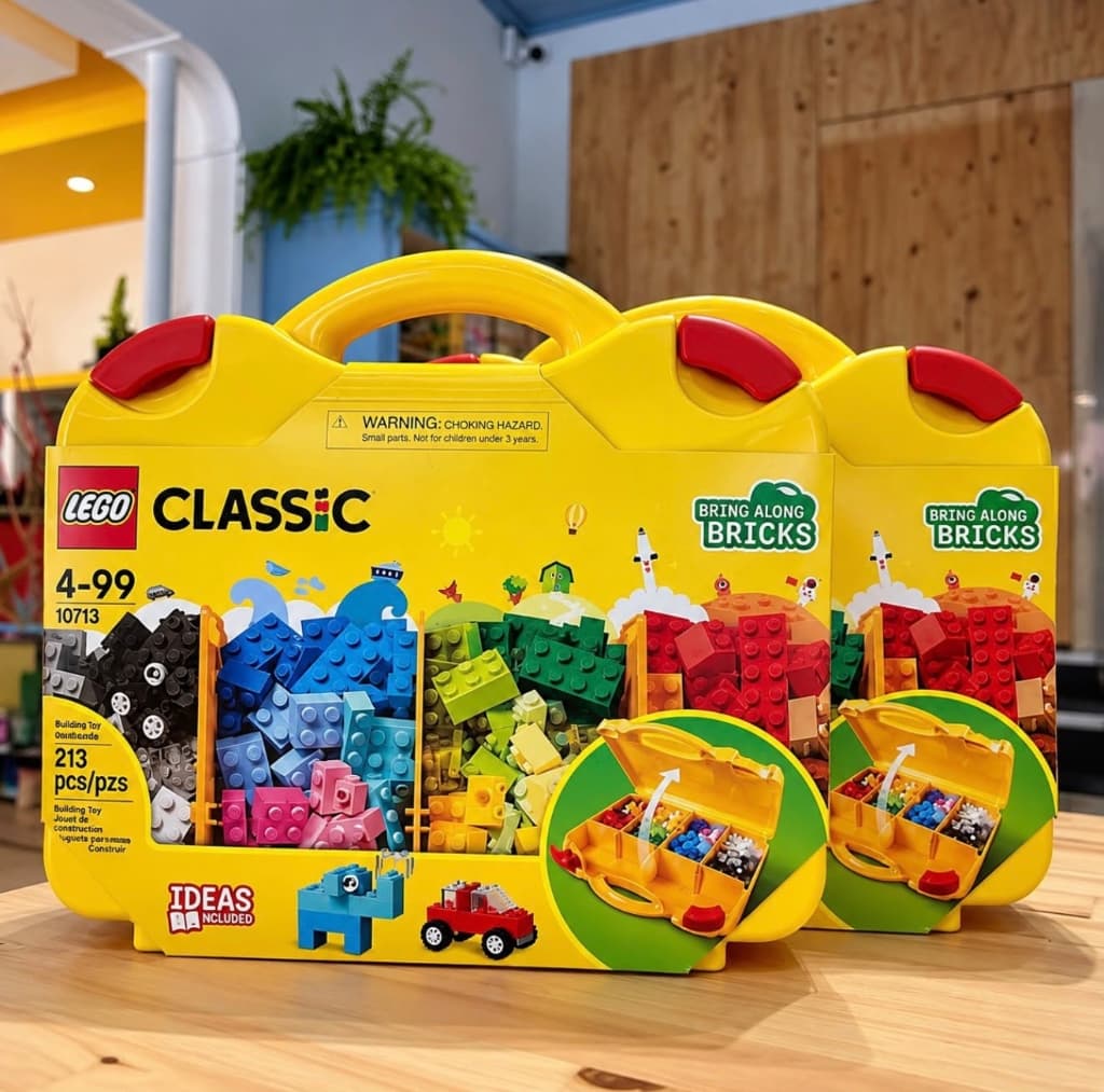 LEGO Classic Maleta da Criatividade 10713 - Foto Real na Loja Innoveda