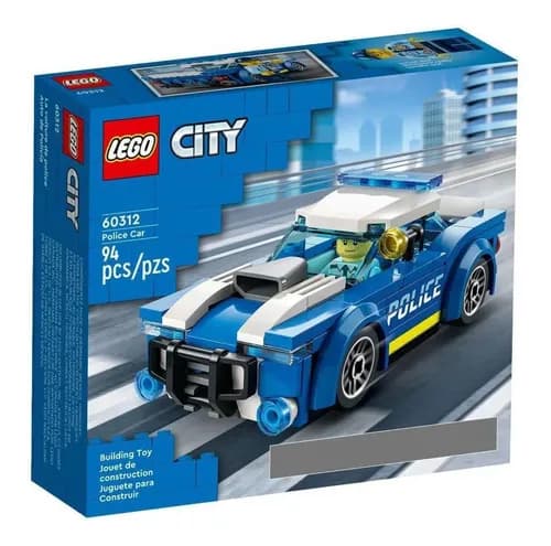 LEGO City Carro de Polícia 60312 (94 Peças)