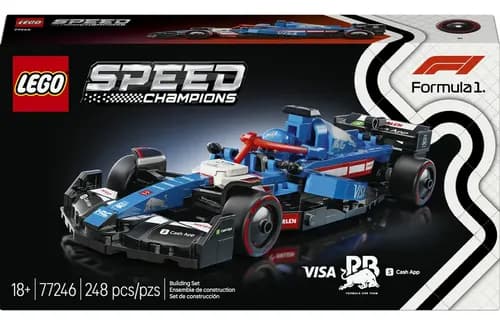 LEGO Speed Champions Carro de F1 Visa Cash App RB VCARB 01 77246 (248 Peças)