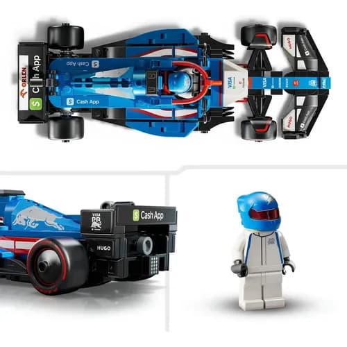 LEGO Speed Champions Carro de F1 Visa Cash App RB VCARB 01 77246 (248 Peças)