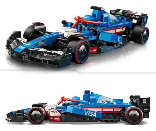 LEGO Speed Champions Carro de F1 Visa Cash App RB VCARB 01 77246 (248 Peças)