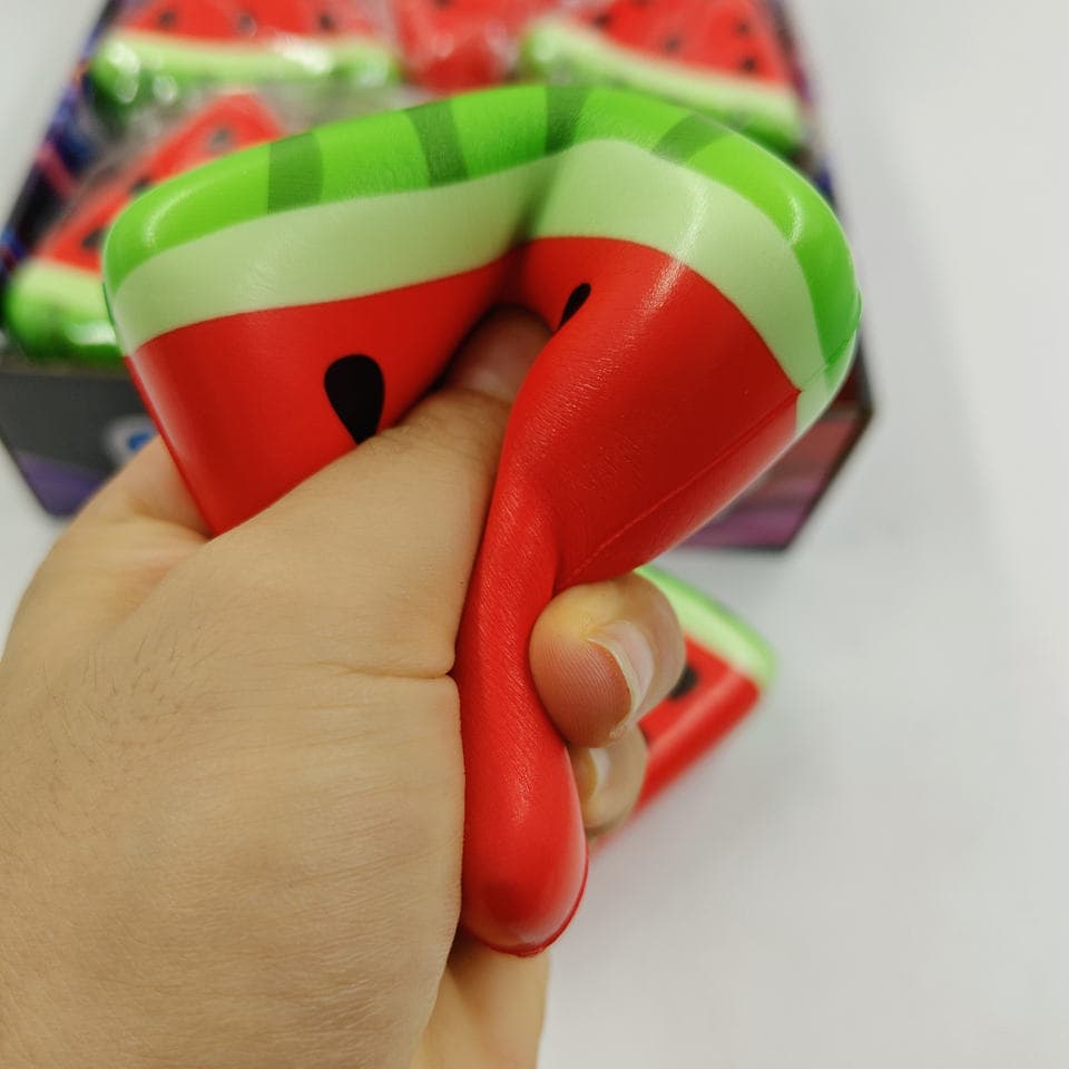 Fidget Toy Melancia Retorno Lento Antiestresse