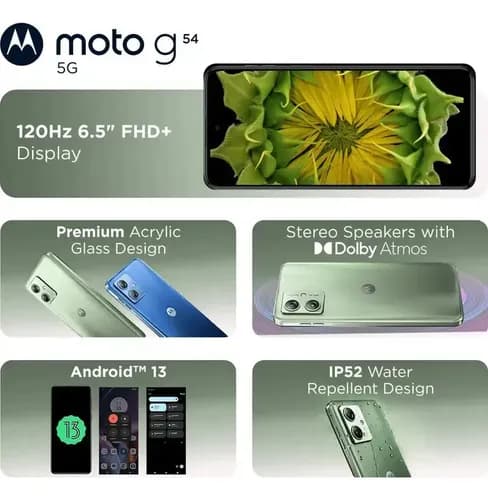 Motorola Moto G54 5G Verde Seminovo Foto 2