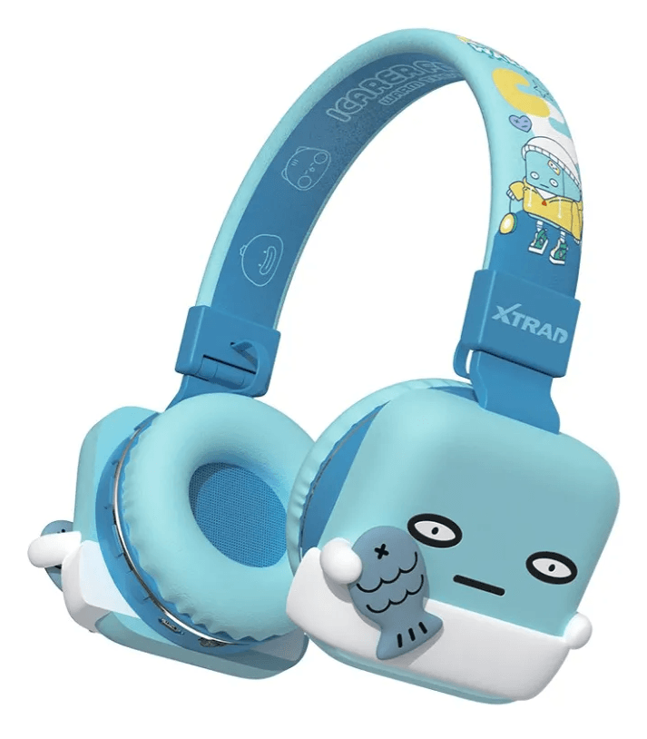 Fone De Ouvido Infantil Bluetooth Xtrad Lc-896 Azul