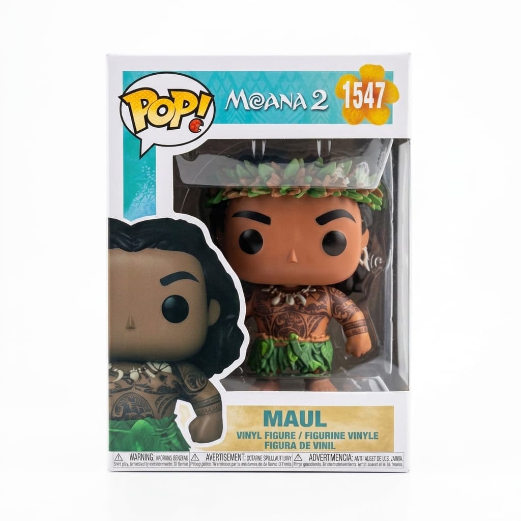 Funko Pop! Disney Moana 2 Maui #1547 - Edição Especial