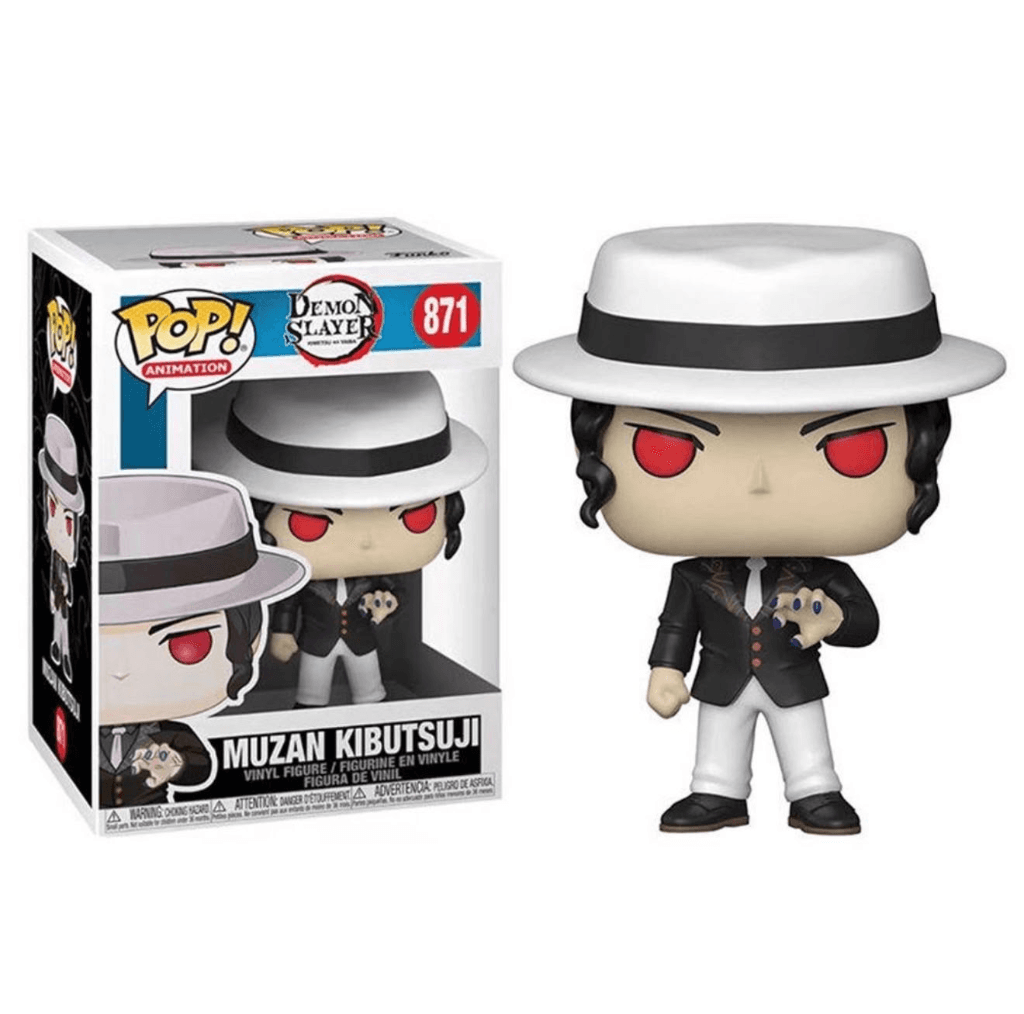 Funko Pop Muzan Kibutsuji 871 Demon Slayer com Caixa