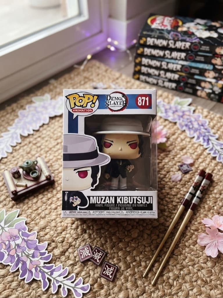 Funko Pop Muzan Kibutsuji 871 Foto Real Colecionador