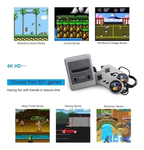 Lista de Jogos: Contra, Tartarugas Ninja, Rockman e Mais