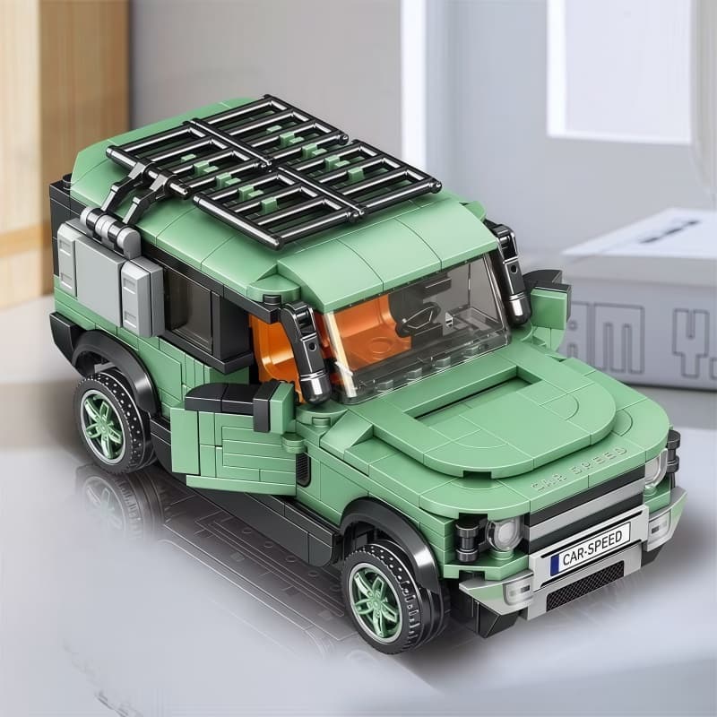 Blocos de Montar Carro SUV Off-Road 4x4 Aventura MOC - Imagem 4