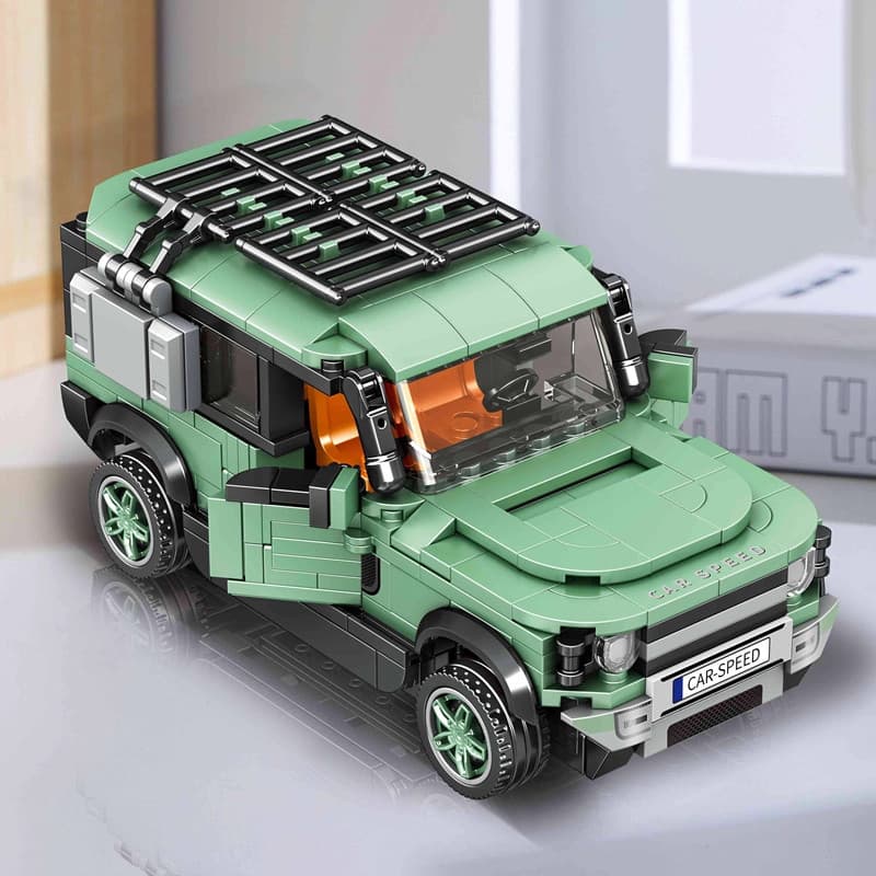 Blocos de Montar Carro SUV Off-Road 4x4 Aventura MOC - Imagem 5