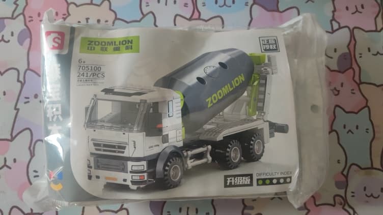 Embalagem original oficial Zoomlion 705100