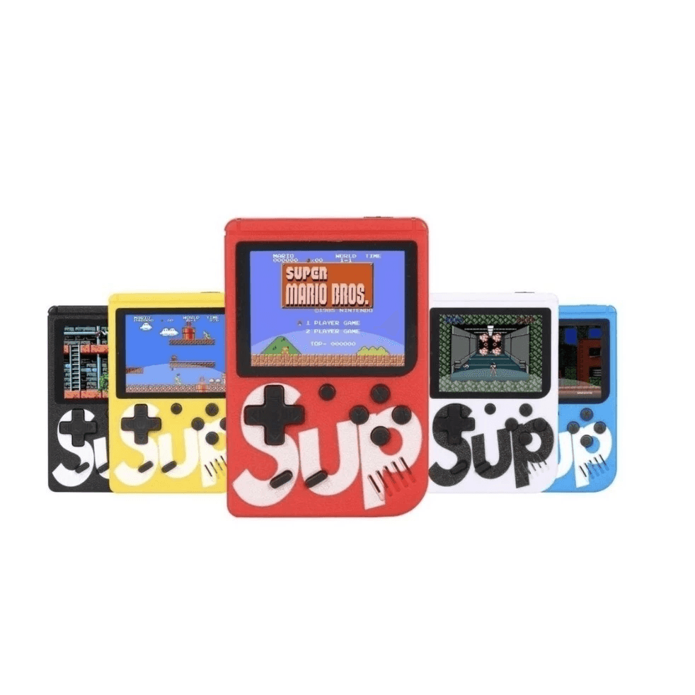 Mini Game Retrô Portátil Sup 400 Jogos Clássicos Anos 80 e 90