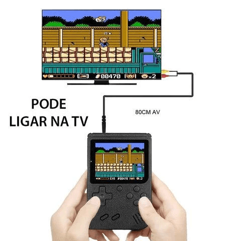 Mini Game Retrô Detalhes 3