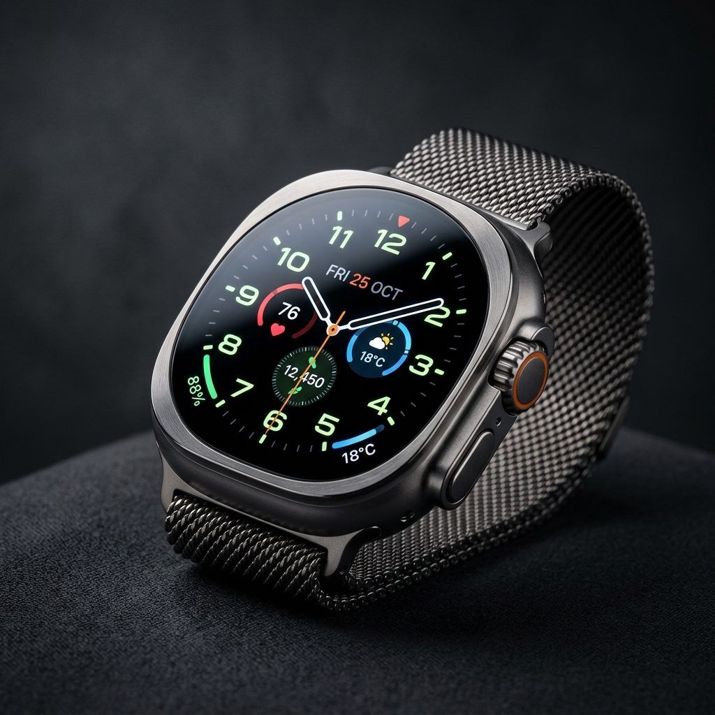Smartwatches em 2026: Tela AMOLED, GPS e Recursos de Saúde que Valem a Pena