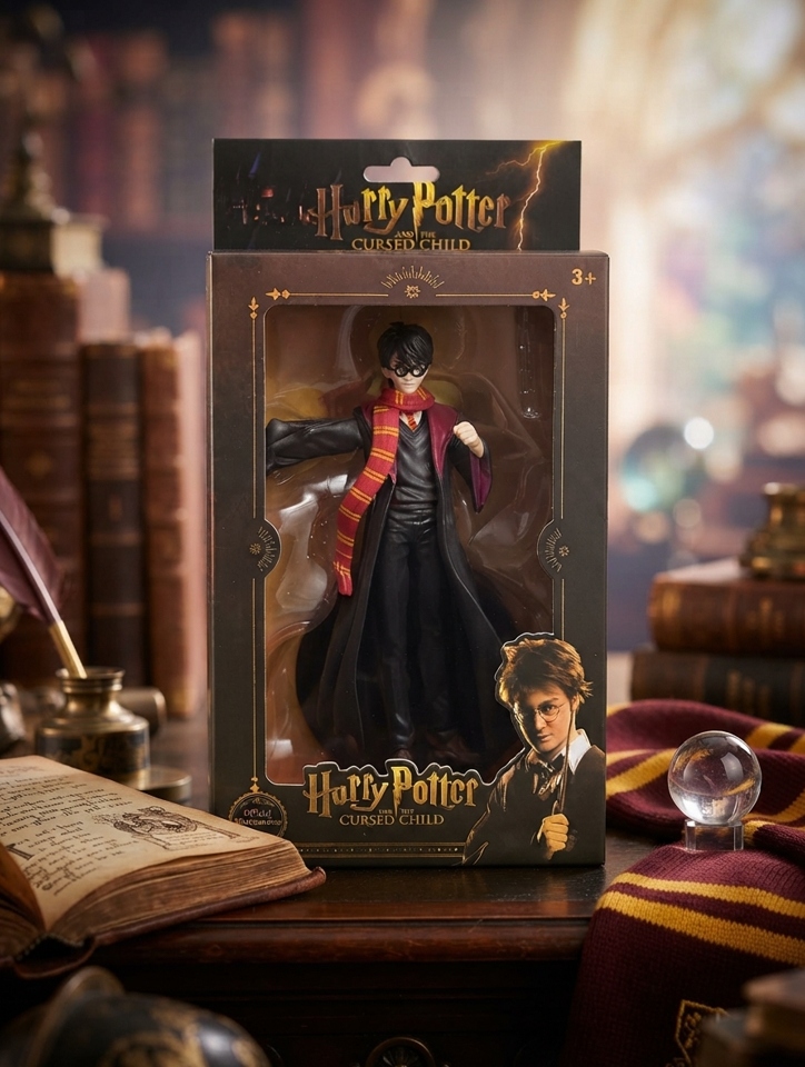 Boneco Colecionável Harry Potter Cursed Child — Action Figure Edição Especial
