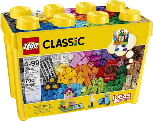 LEGO Classic 10698 Caixa Grande de Peças Criativas (790 Peças)